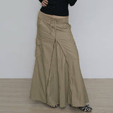 Zipper Slit Design Pocket Tooling Skirt