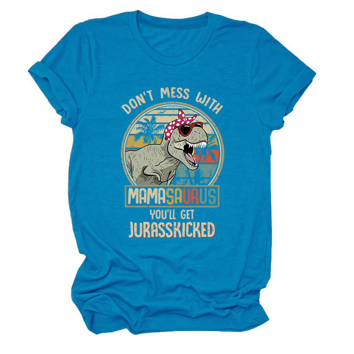STYLISH WOMENS TEE DONT MESS WITH PRINT_CWTTS1524