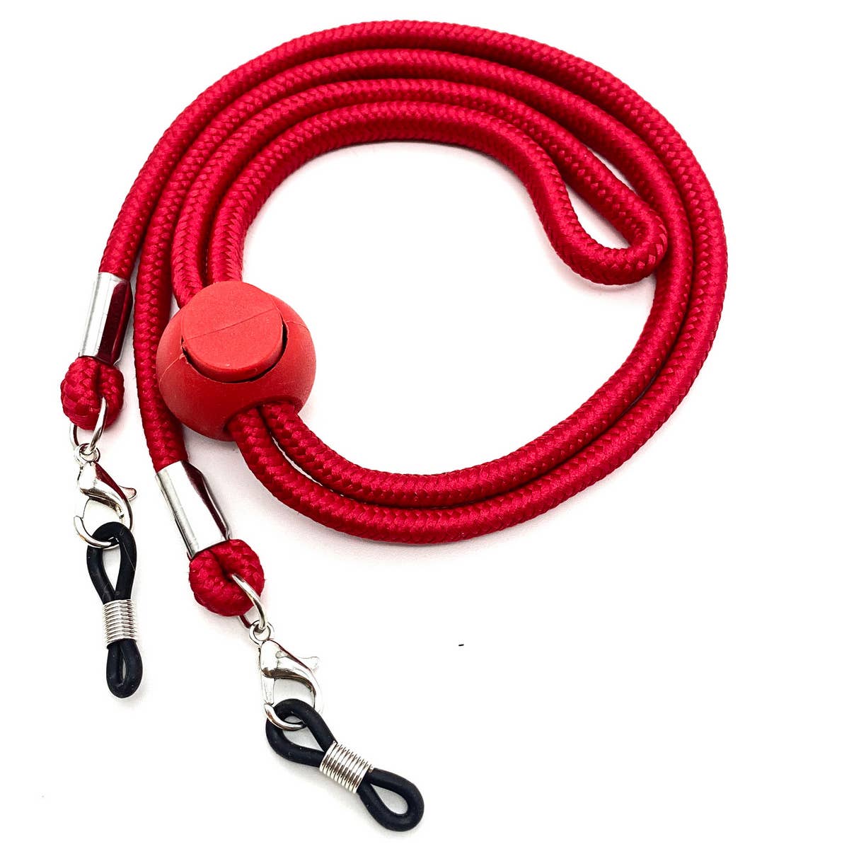 SOLID COLOR ADJUSTABLE ANTI SLIP GLASSES LANYARD_CWMM1162