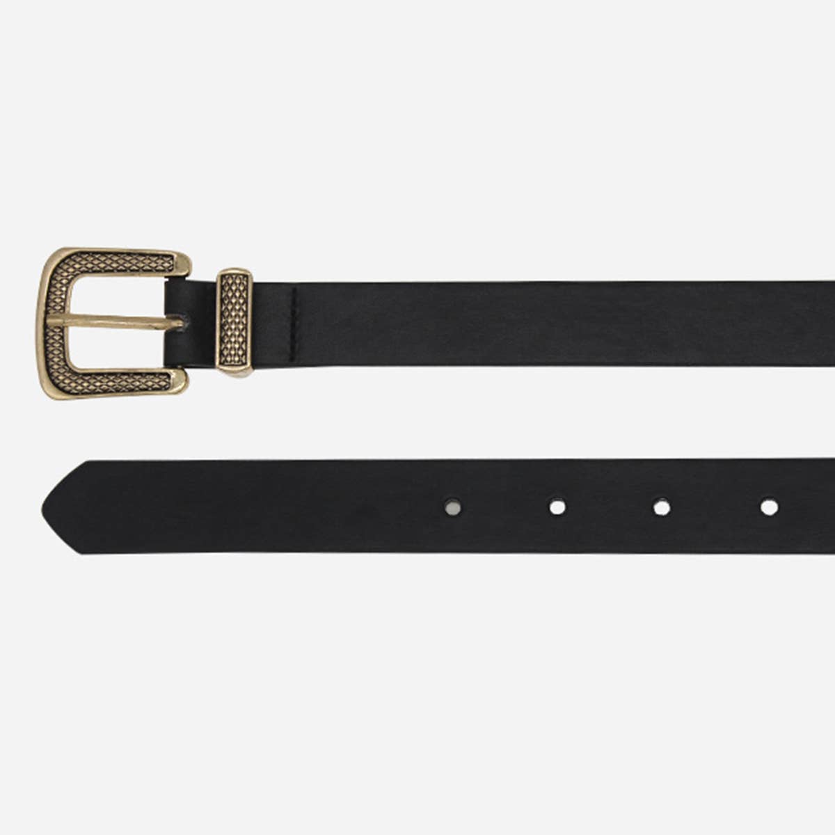 Women Simple Pin Buckle Pu Belt_Cwabe0241