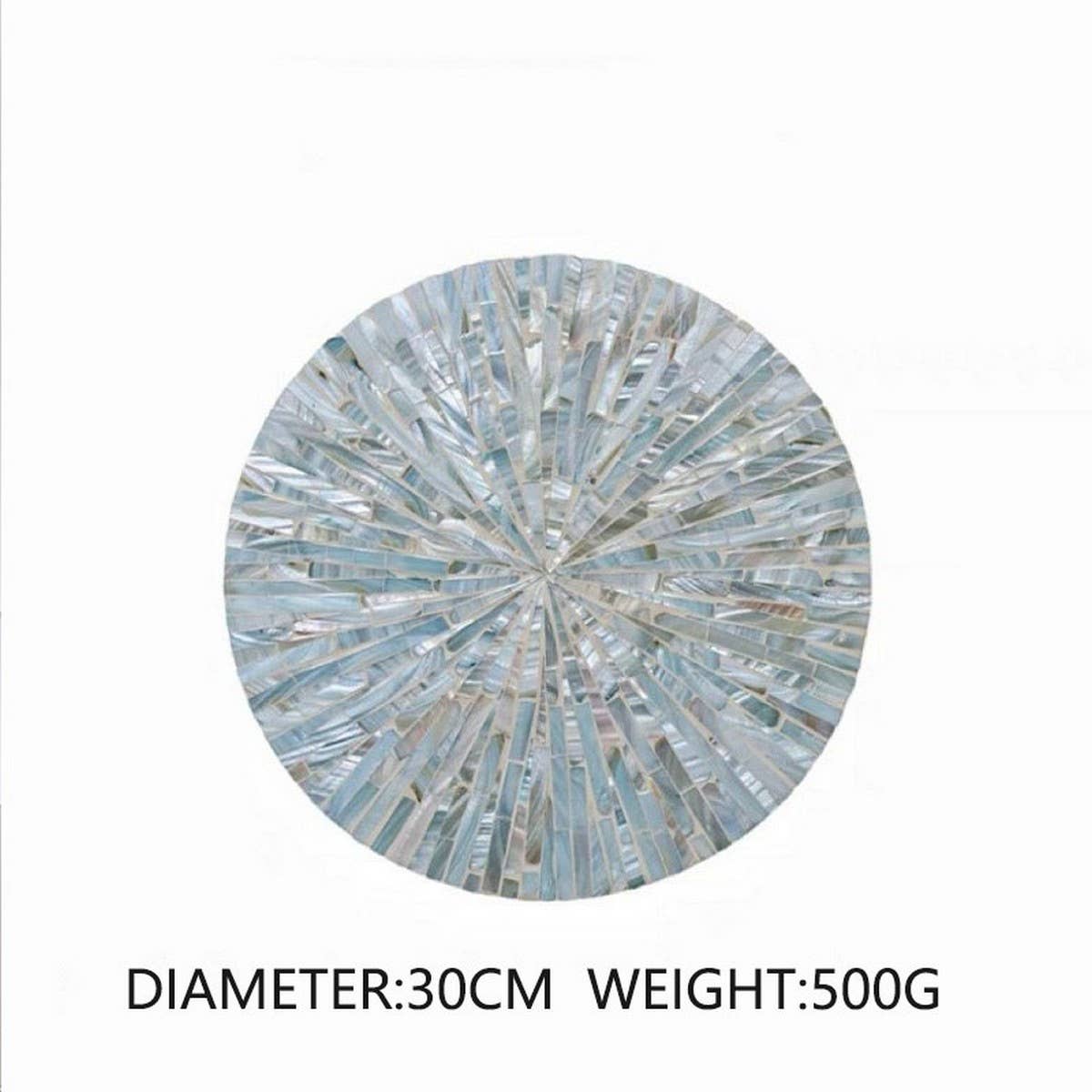 CREATIVE COLORFUL SHELL ROUND PAD INSULATION PAD_CWMM4486