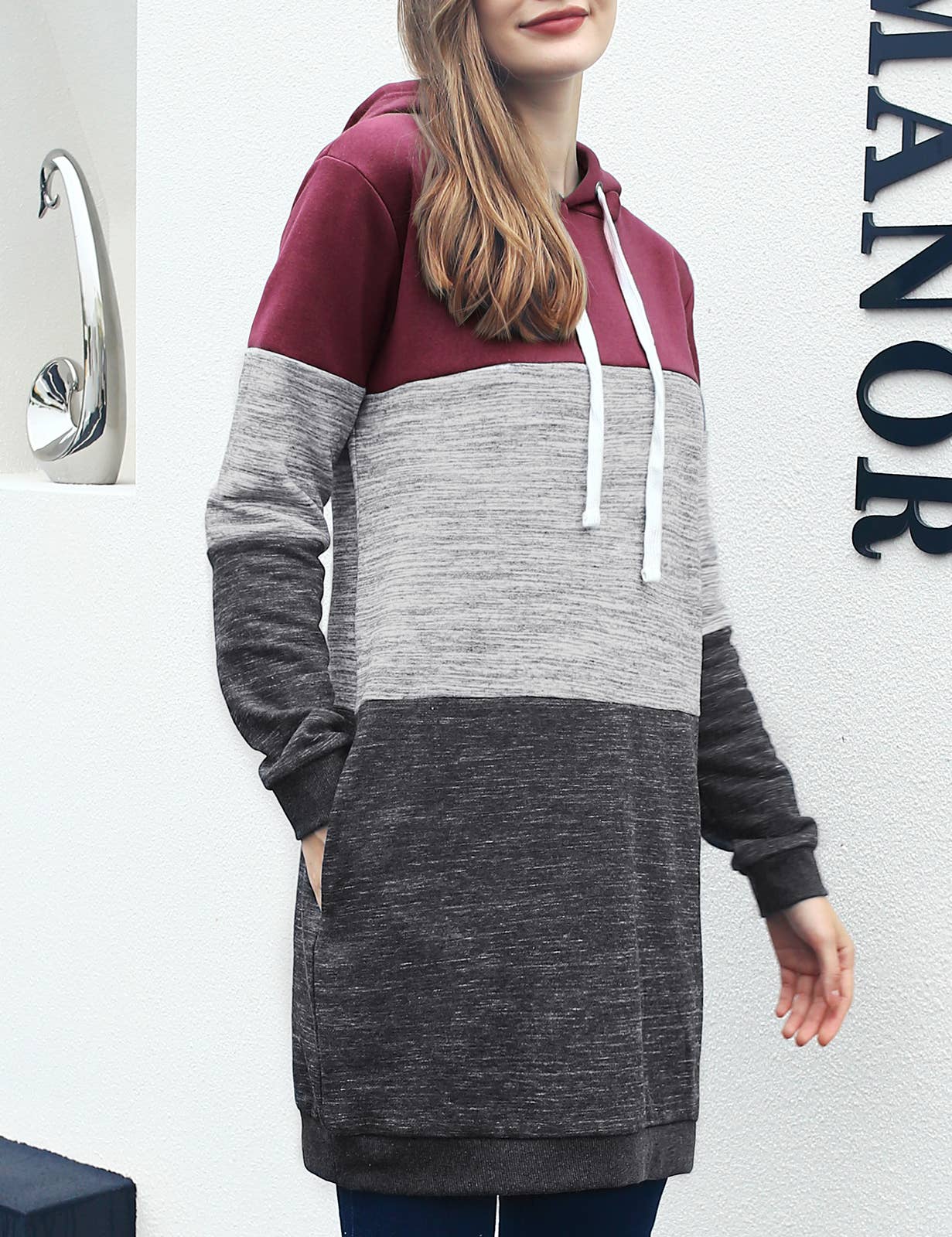 Women Fashion Long Hooded Hoodies_Cwohol439