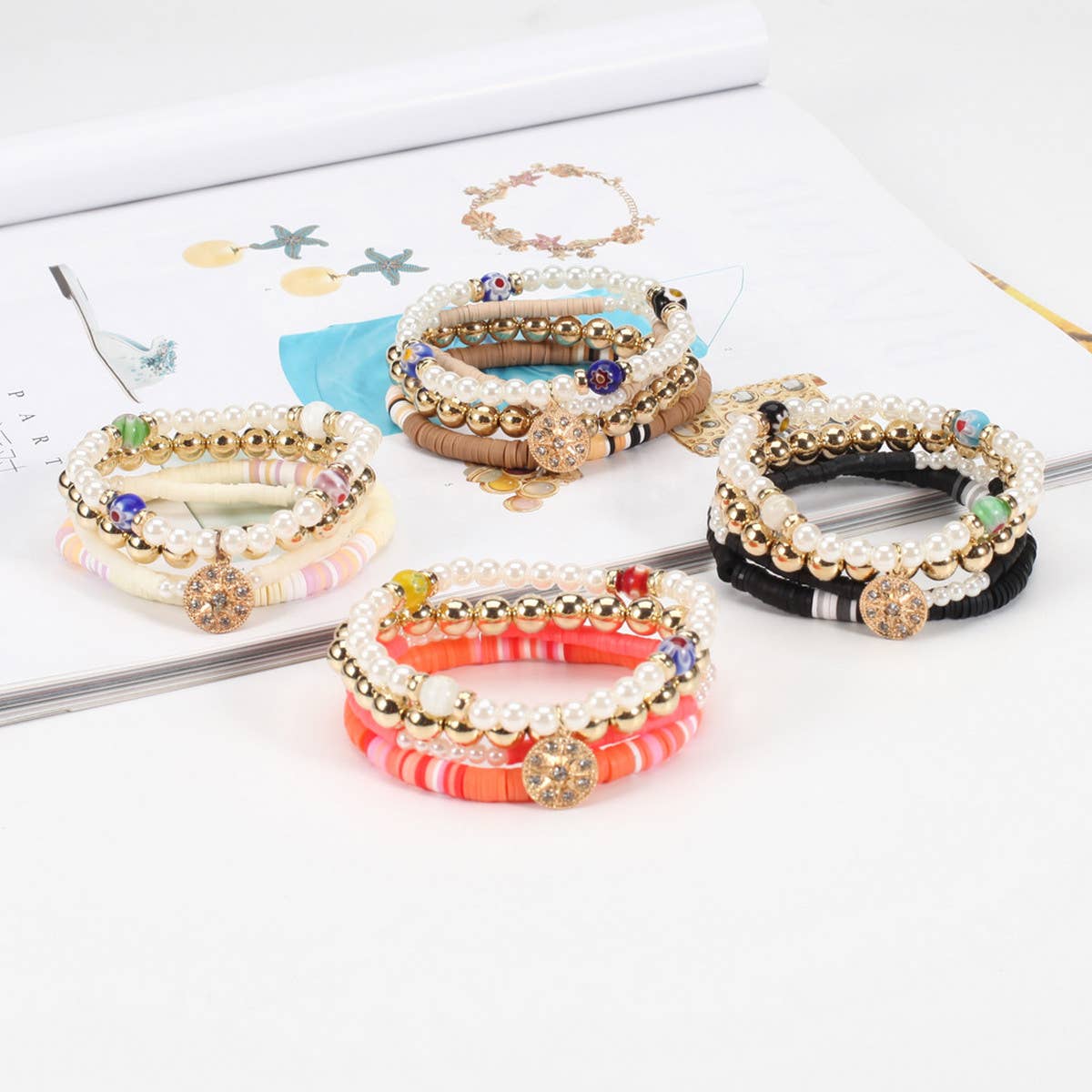 HOT SELLING BOHEMIAN IMITATION PEARL BRACELET_CWAJE2219
