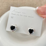 Valentines Day Retro High-End Heart Earrings