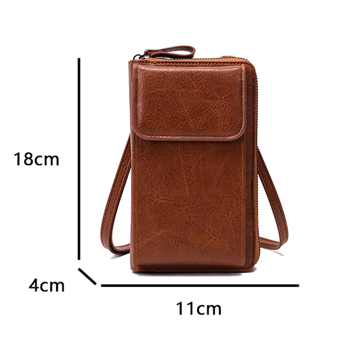 Women Long Wallet Shoulder Crossbody Bag_Cwab1636