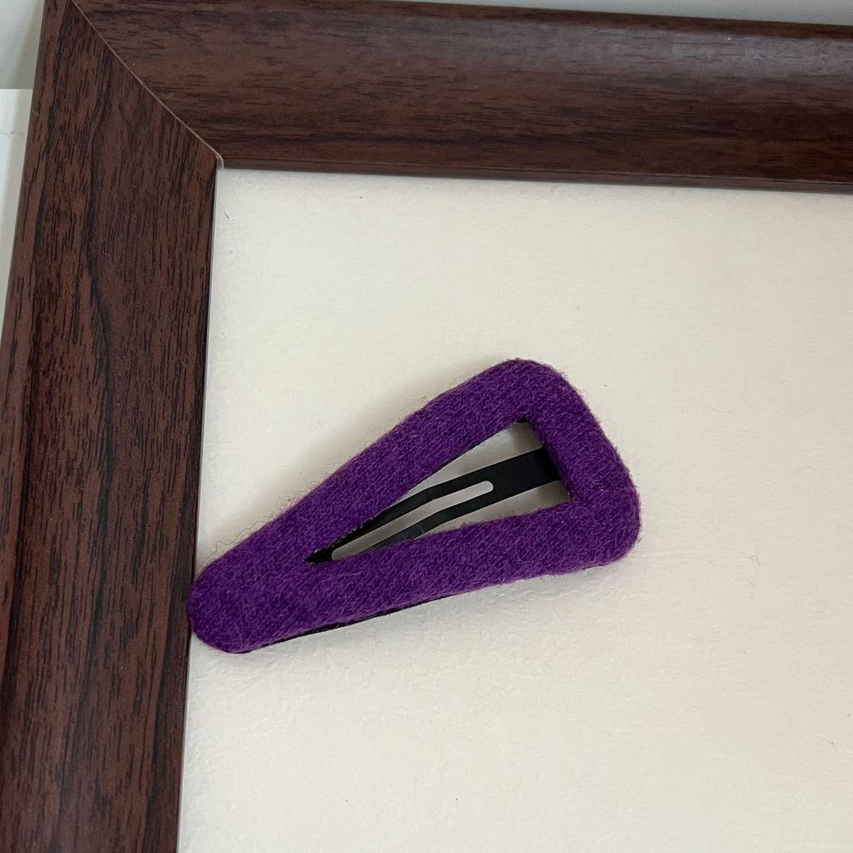 Wool Bb Clip Fall Retro Side Hairpin_Cwaha07854