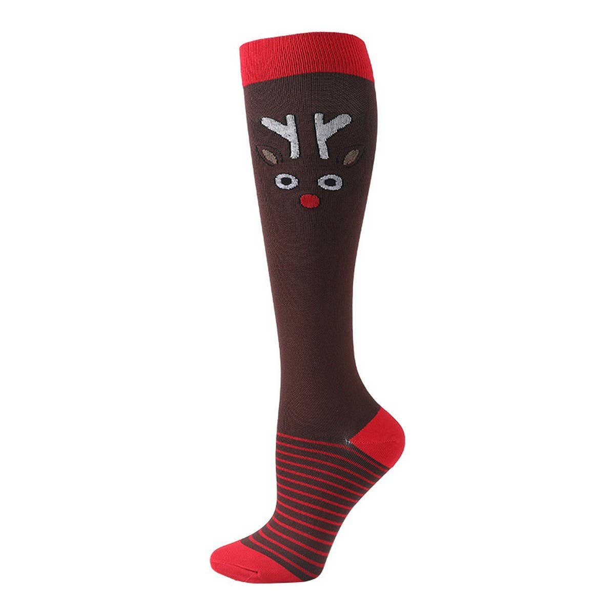 Women'S Christmas Compression Socks Sports_Cwms1872