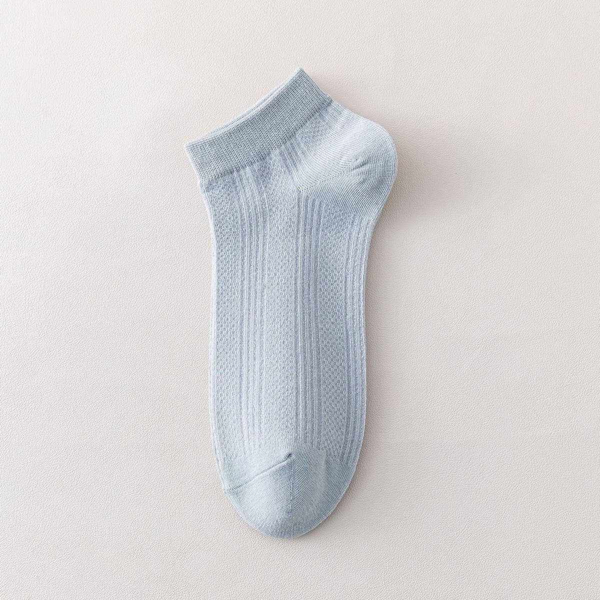 Versatile Solid Color Cotton Men'S Socks_Cwms2005