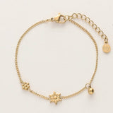 LUXURY GOLD PLATED ZIRCON ADJUSTABLE BRACELET_CWMM3887