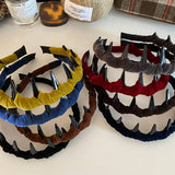 Velvet Non Slip Headband High Top Hair Hoop_Cwaha07863