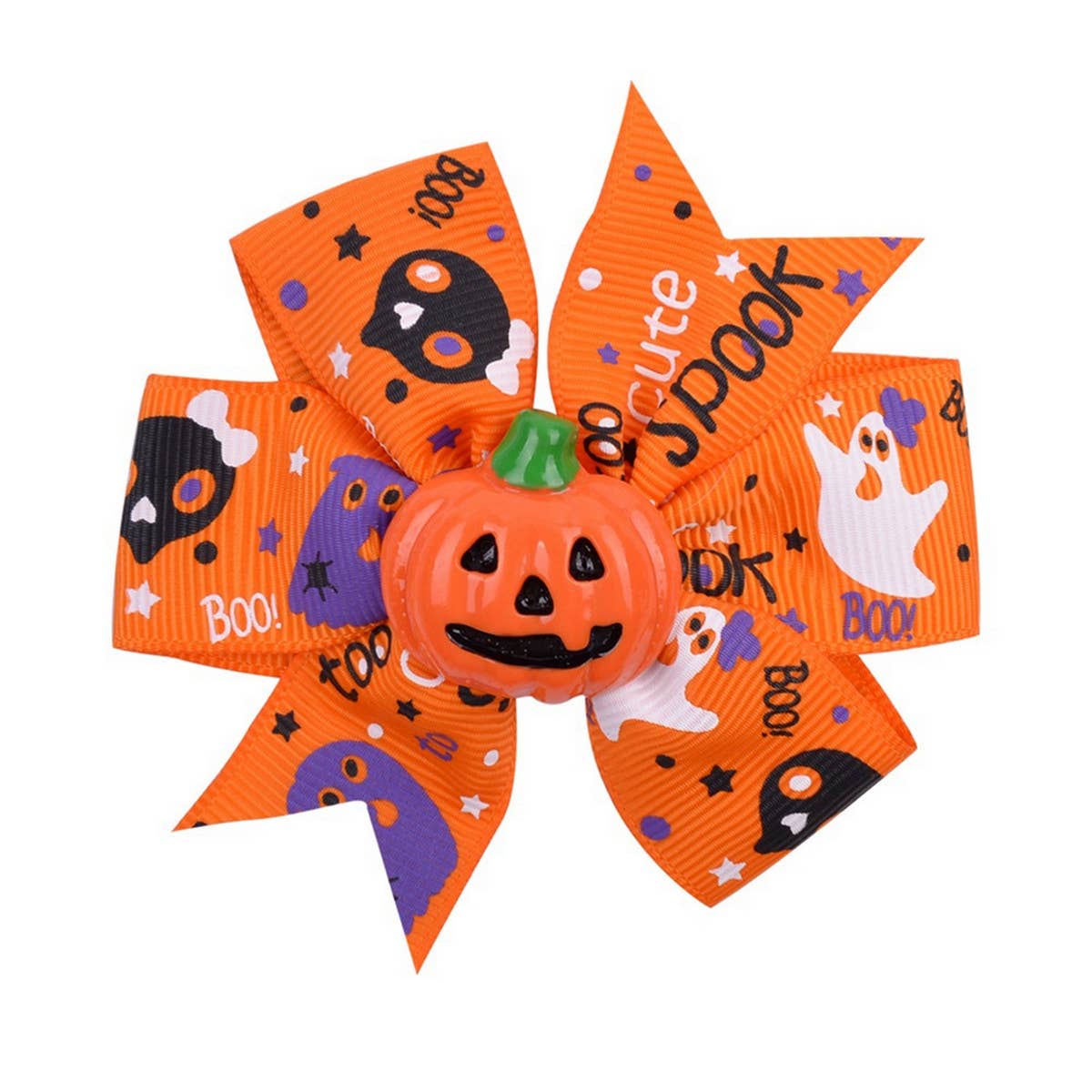 CHILDRENS HALLOWEEN BAT HEAD HORROR HAIRPIN_CWAHA2354