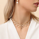 Womens All-Match High-End Pearl Necklace