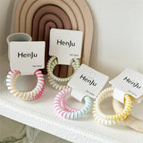 COLORFUL GRADIENT TELEPHONE LINE HAIR BAND_CWAHA1370