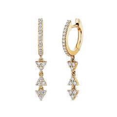 TRIANGLE SET STYLISH GEOMETRIC PERSONALITY EARRINGS_CWAJE190