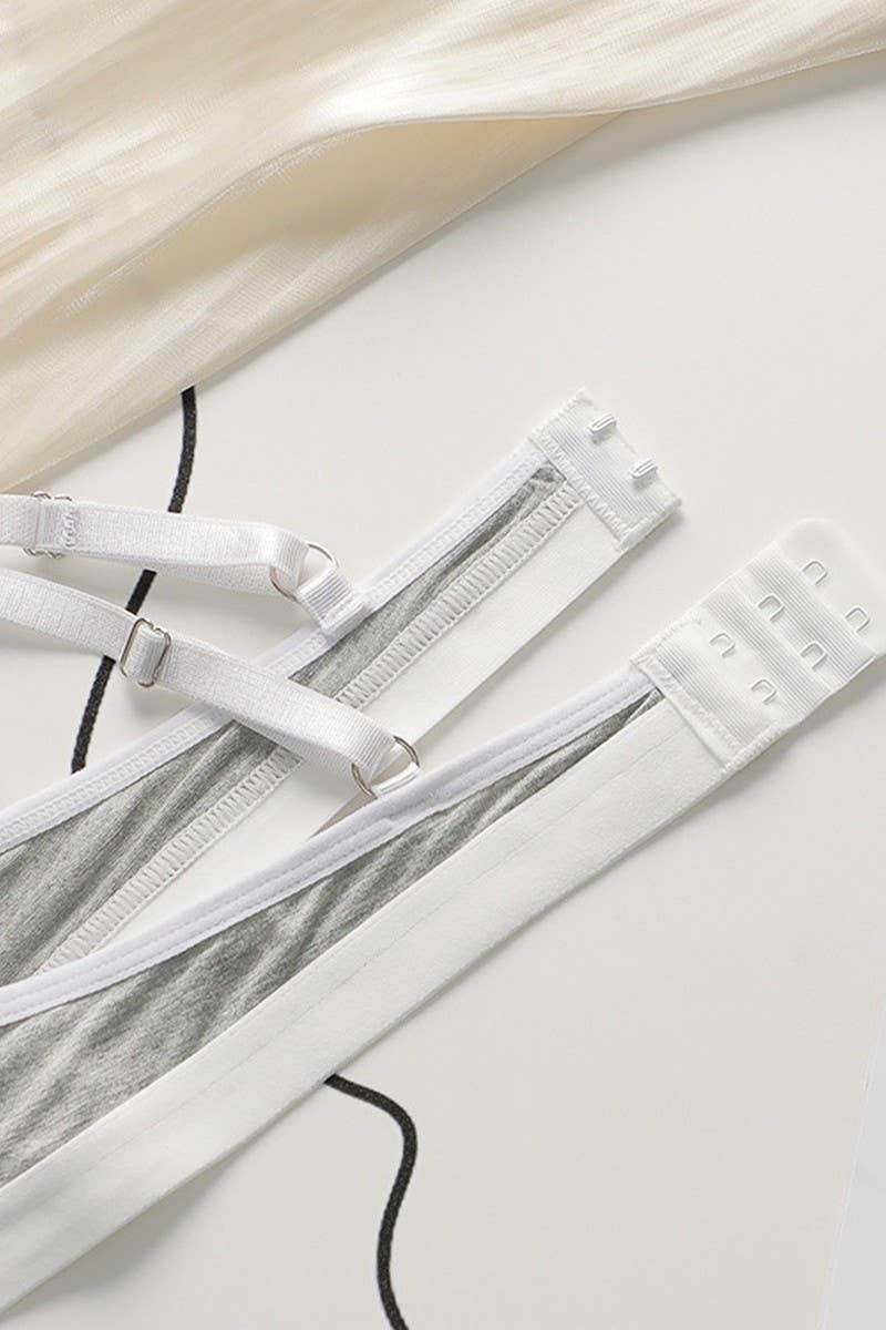 Cwmu00288_Sexy Wireless Sports Bra Set Triangle Cups