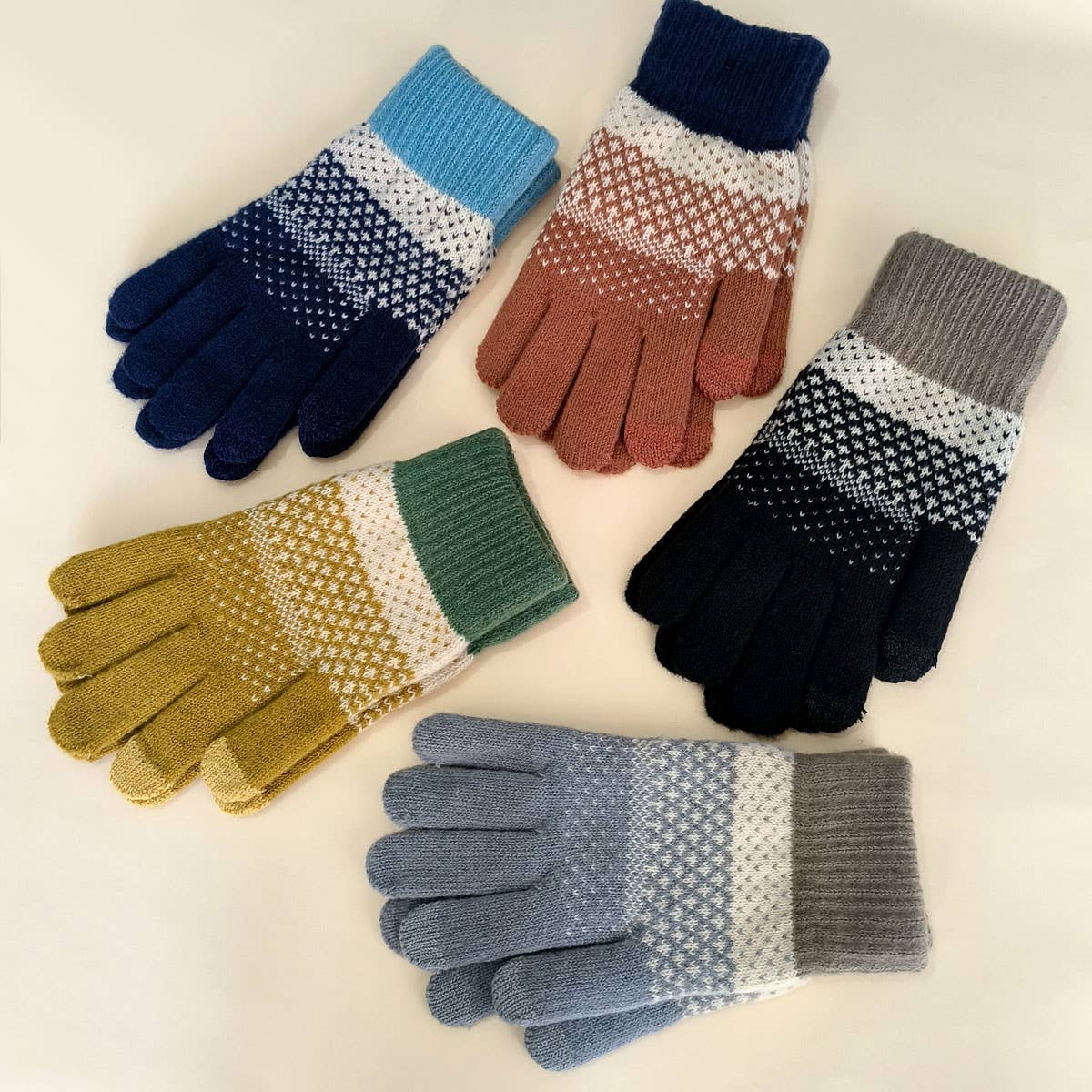 Wholesale Knit Touchscreen Gloves, Warm Unisex_Cwag0023