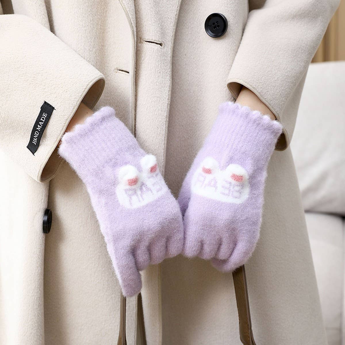 ANTI PILLING AUTUMN AND WINTER TOUCH SCREEN GLOVES_CWAG0191