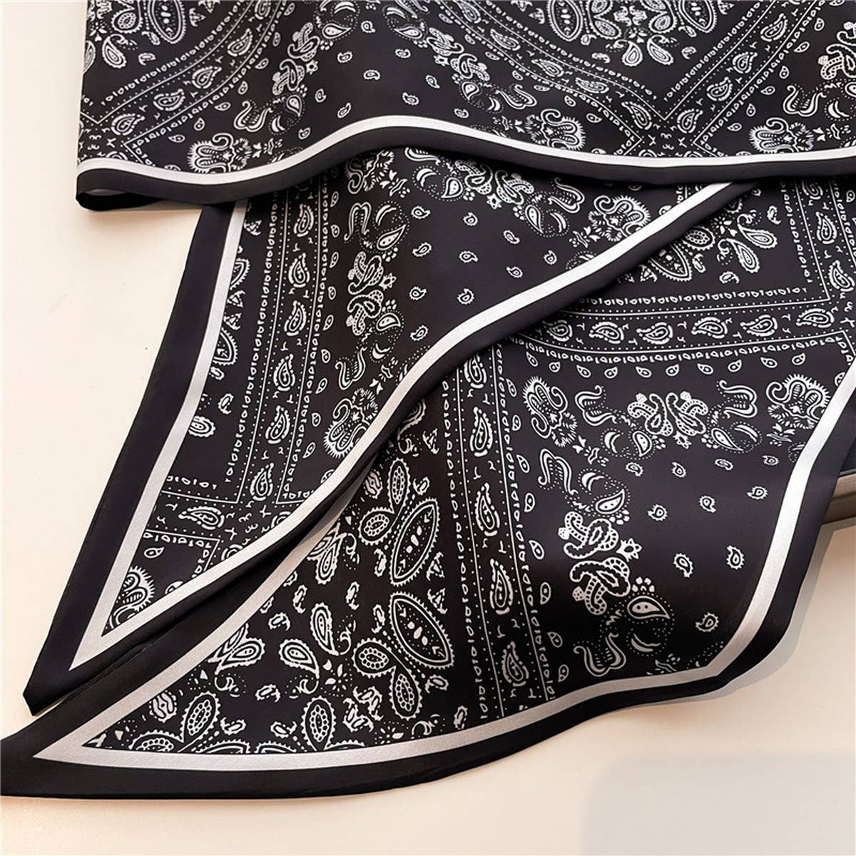 Thin Fashionable And Versatile Silk Head Scarf_Cwasc1518