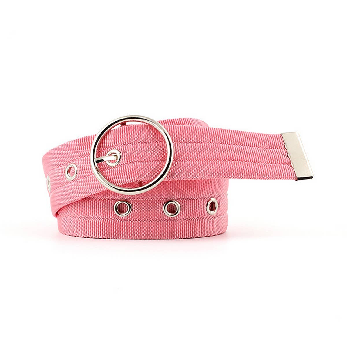 NEW HOLLOW ROUND BUCKLE PERSONALIZED BELT_CWABE0608