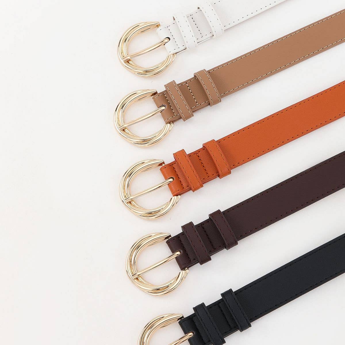 Women Fashion Simple Buckle Belt_Cwabe0232