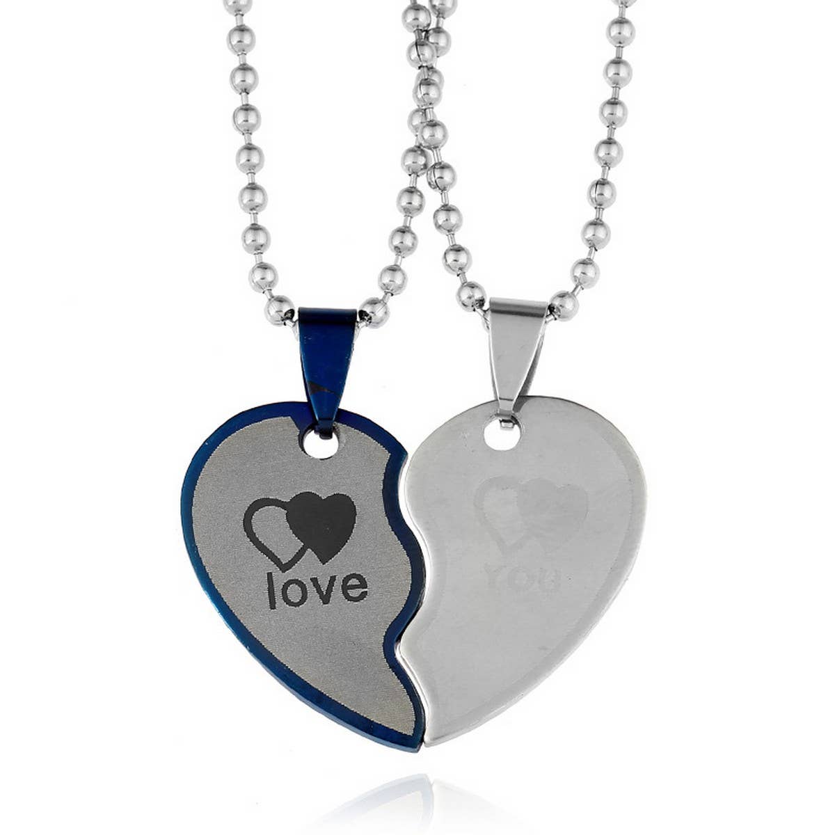 DETACHABLE HEART STAINLESS STEEL NECKLACE_CWMM4604