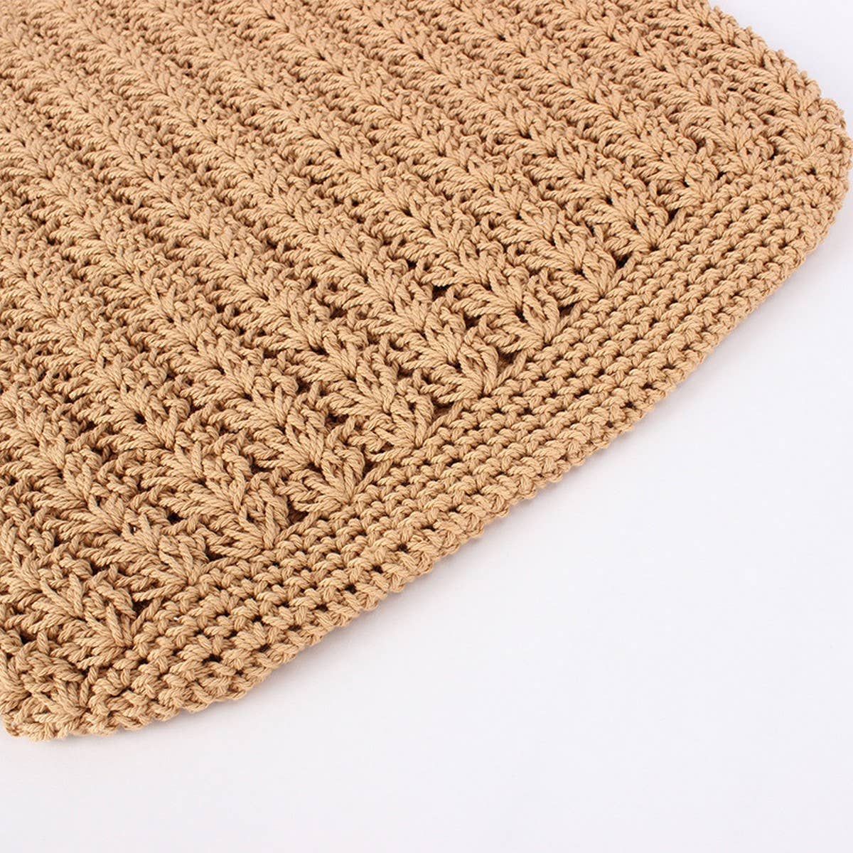 HOLLOW ONE SHOULDER BAG BEACH BAGS TOTES WITH MESH_CWAB4664