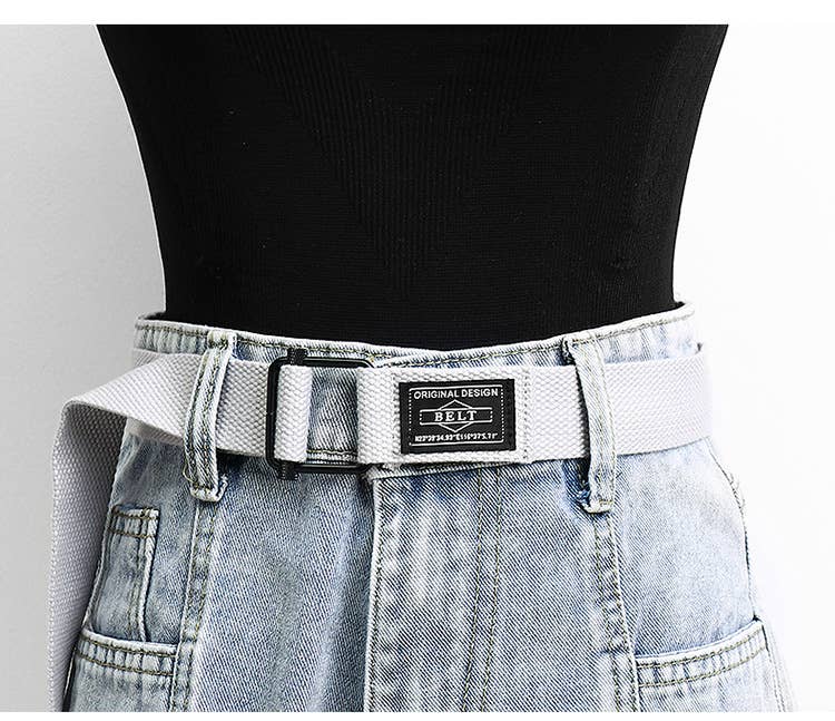 Trendy Thickened Woven Canvas Belt_Cwabe0684