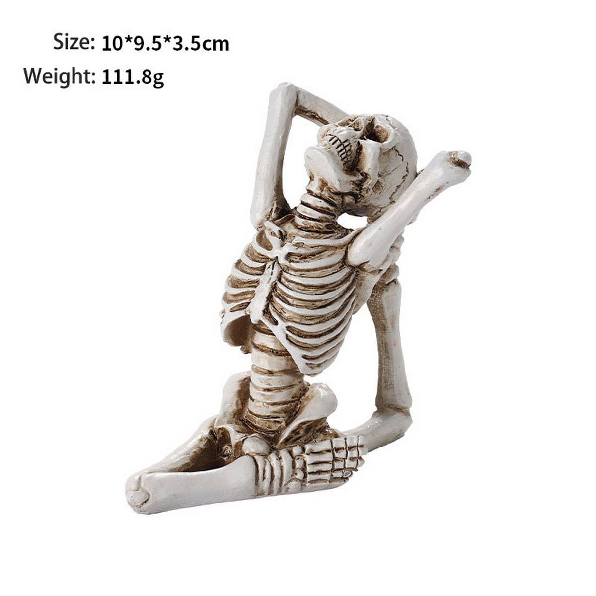 SCARY YOGA SKELETON HALLOWEEN GARDEN DECOR_CWAJE5298