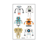 CUTE WATERPROOF TEMPORARY TATTOO STICKERS SET_CWMM8372