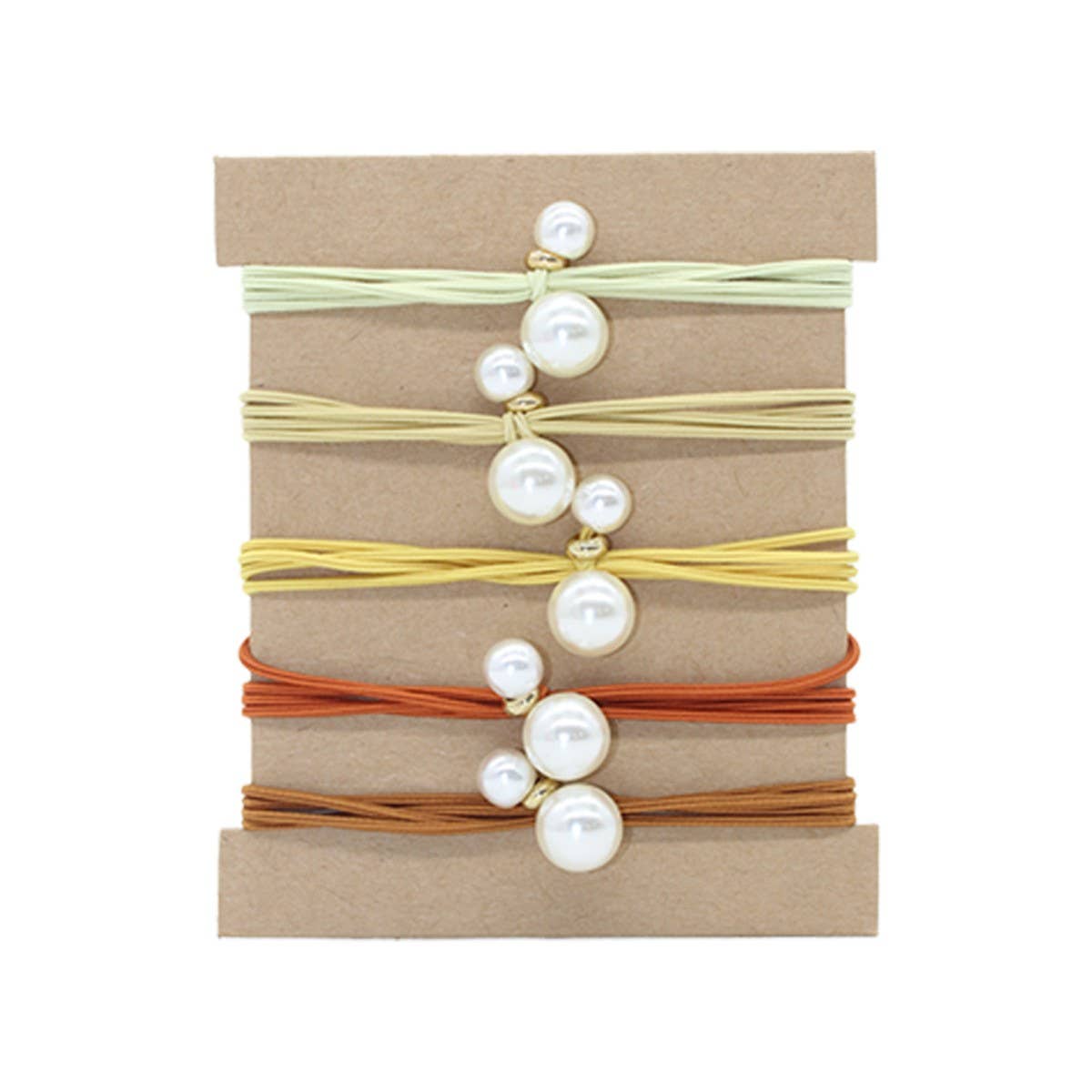 5 PIN PEARL BRAIDED HAIR SCRUNKIES_CWAHA2724