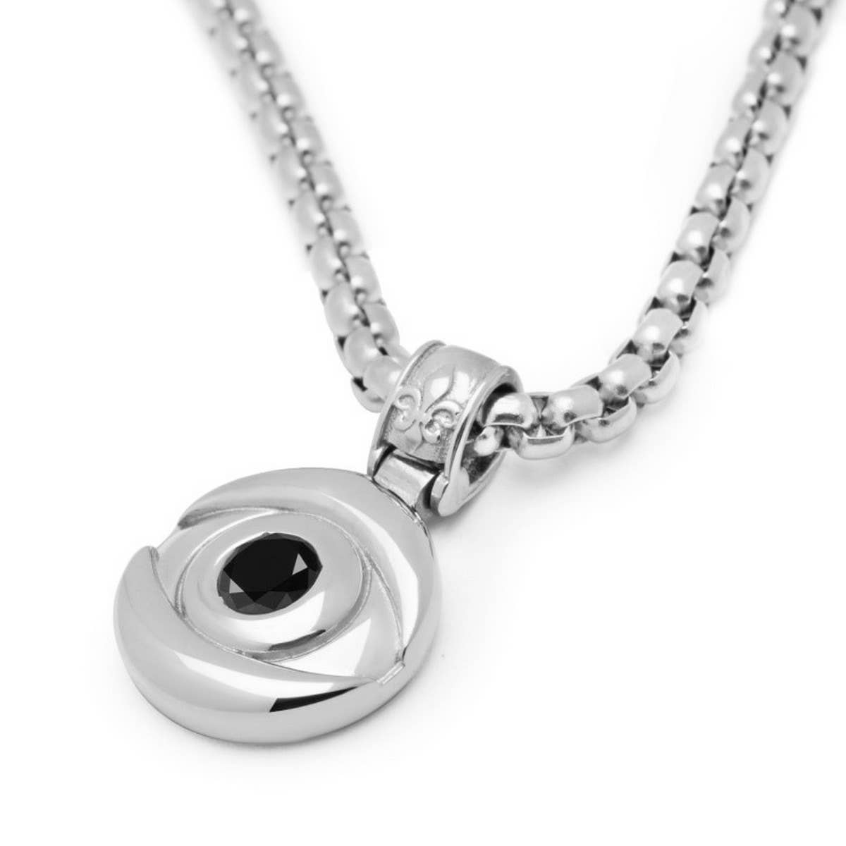 Zirconiavils Eye C Vicle Necklace_Cwmm5340