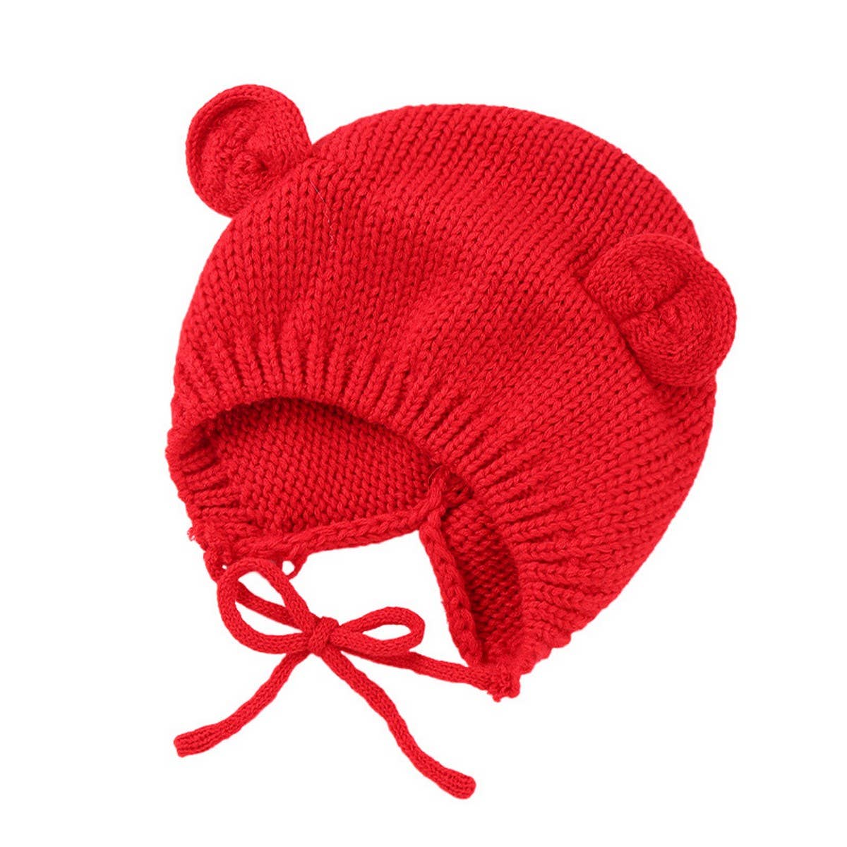 SOLID COLOR KNITTED CHILDRENS WARM WOOLEN HAT_CWAH1746