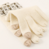Touchscreen Knit Gloves Unisex Warm Cashmere_Cwag0529