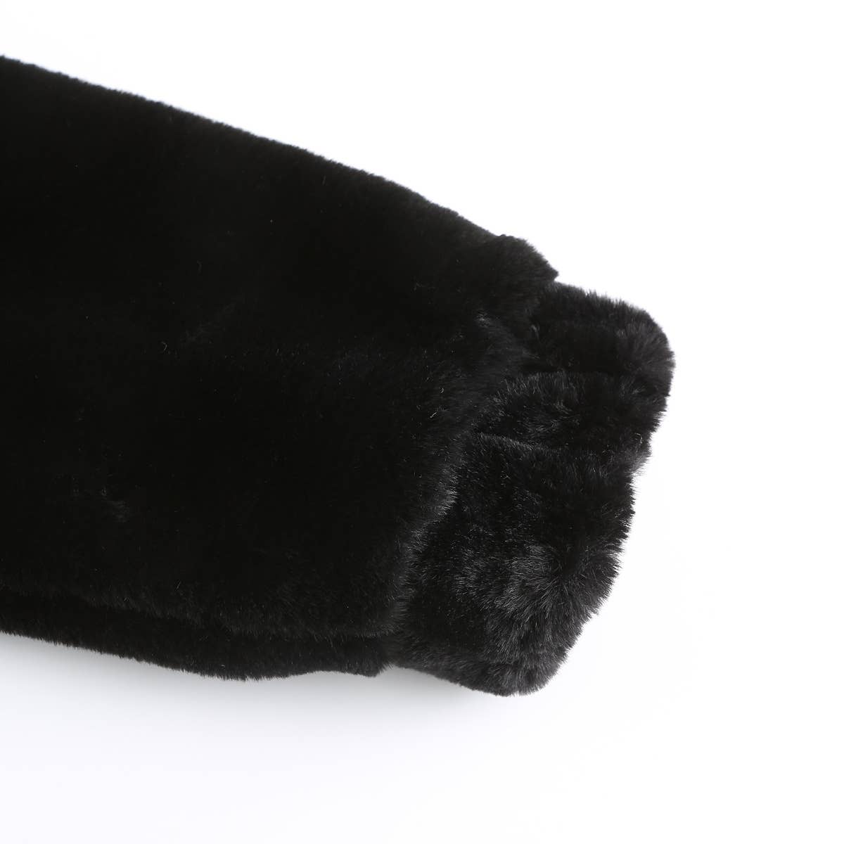 Womens Fleece Hooded Long-Sleeved Thermal Jacket