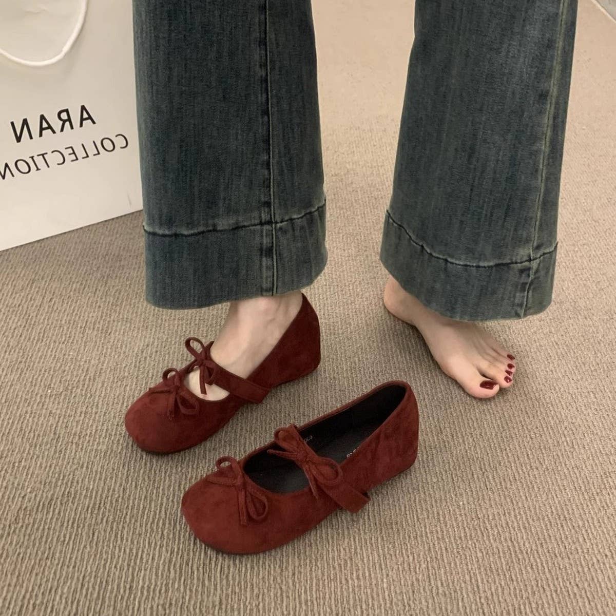 SILVER WEDGE MARY JANE SHOES WITH BOW_CWSHF0093