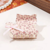 FLORAL BUTTERFLY HAIR CLAW CREAM PRINT CLIP_CWAHA2829