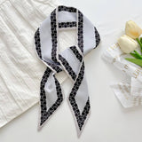 FRESH STRIPED LONG TIED SCARF_CWASC0705