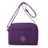 Lightweight Solid Nylon Crossbody Shoulder Bag_Cwasc1735