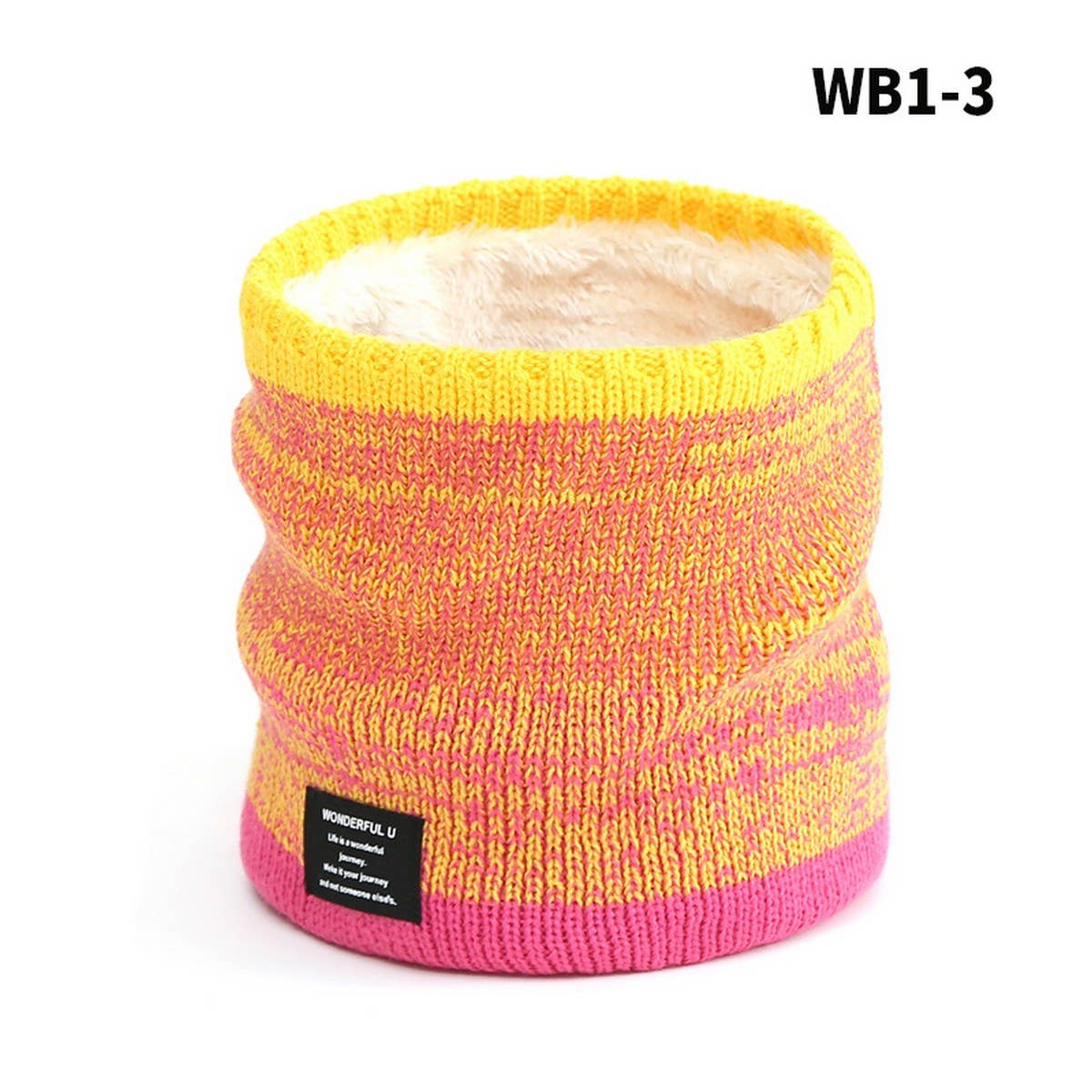 Winter Thick Gradient Wool Knitted Scarf For Women_Cwasc1039