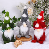 CHRISTMAS DECORATIONS SNOWFLAKE HAT FIGURINE_CWMM2853