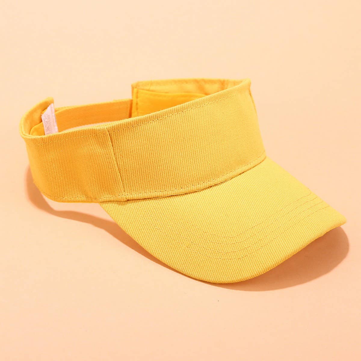 EMBROIDERED LETTER VISOR HAT SUMMER SUNSHADE CAP_CWAH3284
