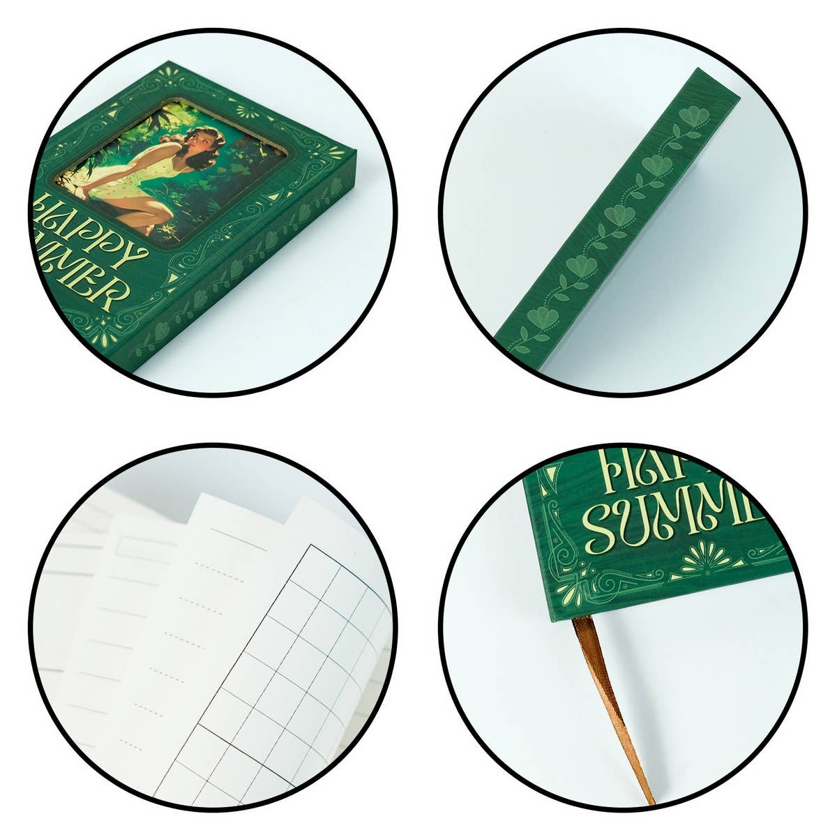 RETRO HAPPY SUMMER PORTABLE NOTEBOOK_CWMM1858