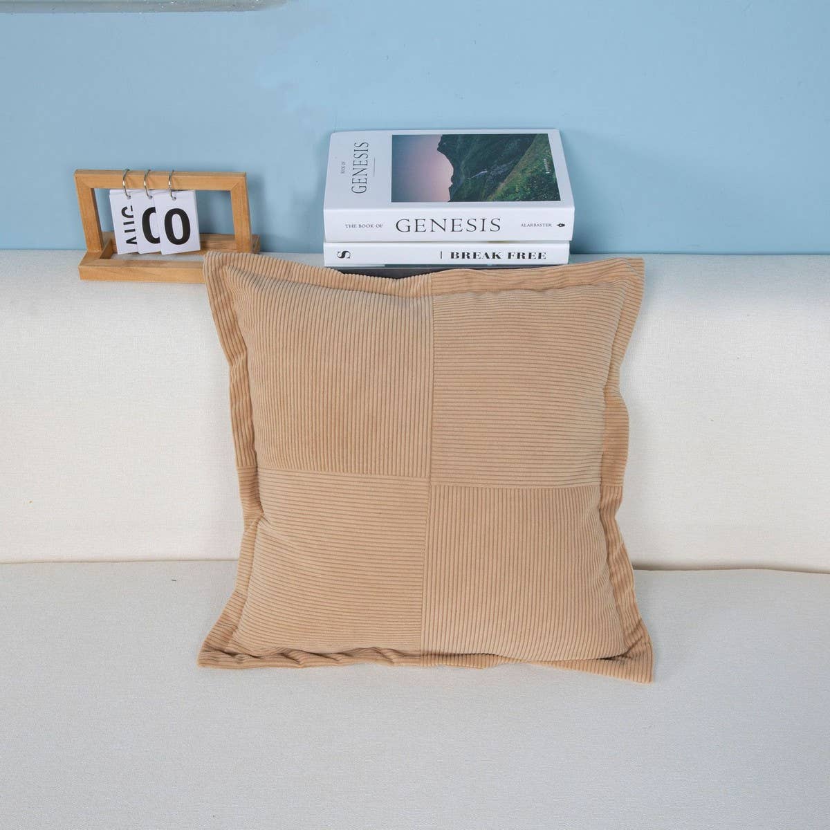 MODERN MINIMALIST WIND LAMP CORE VELVET PILLOWCASE_CWMM0871