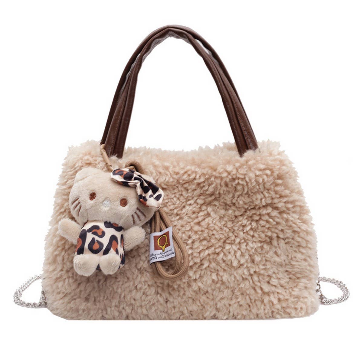 Winter Handbag Shoulder Crossbody Plush Bag_Cwab3963