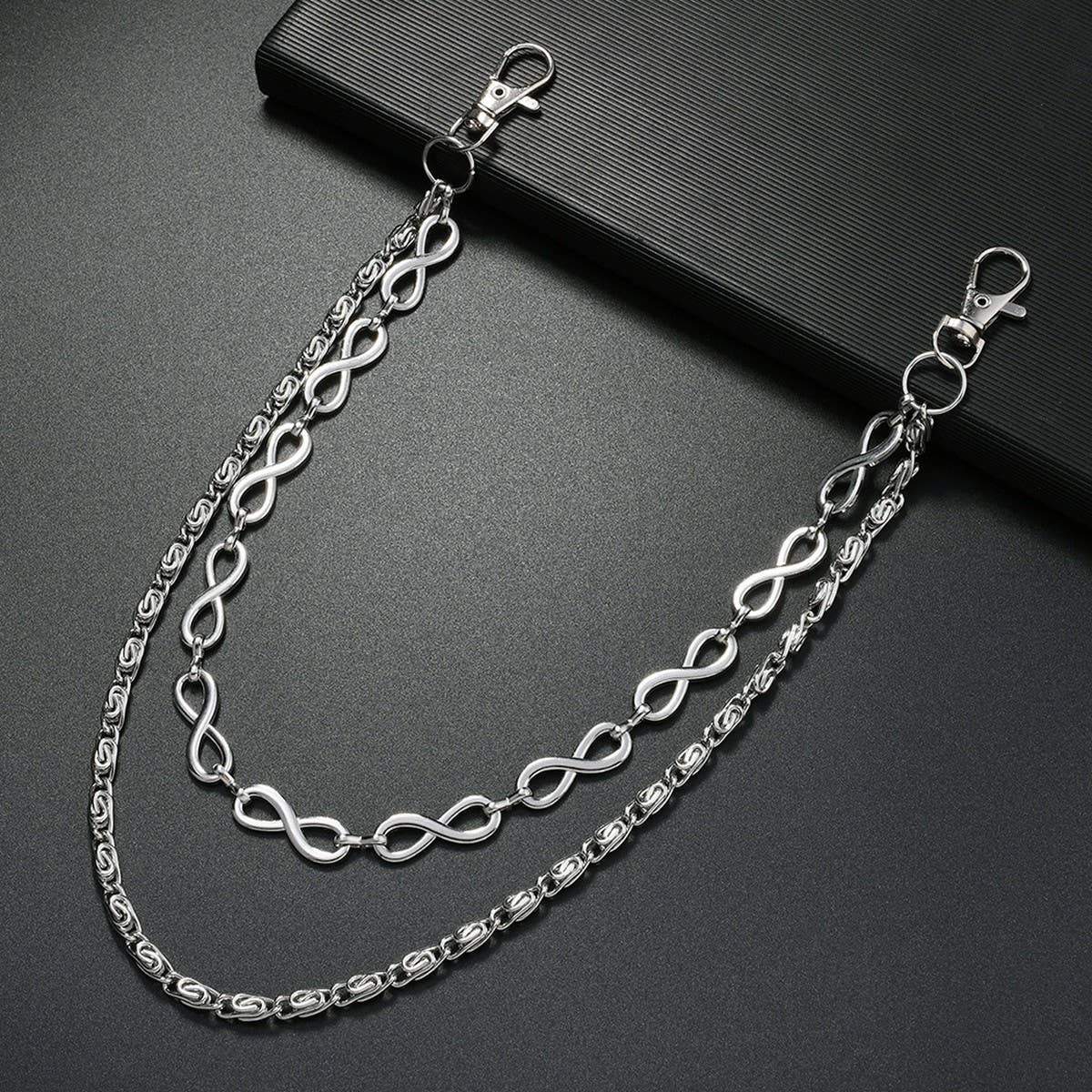 PERSONALITY SIMPLE MULTI LAYER JEANS CHAIN_CWMM4885