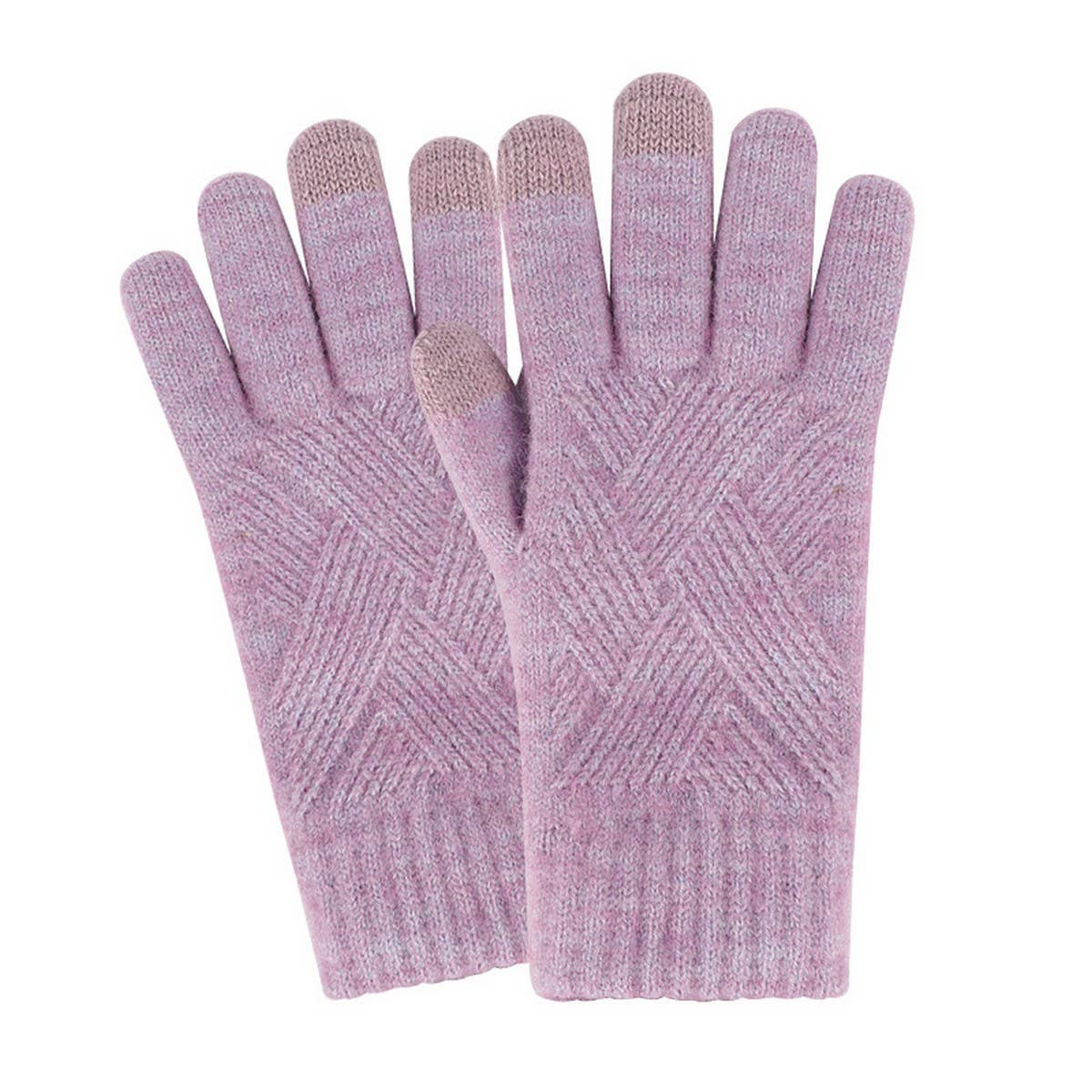 Winter Women'S Touch Screen Knitted Gloves_Cwag0375