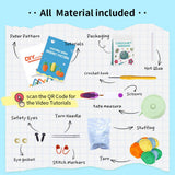 CROCHET MATERIAL BAG VEGETABLE SET_CWMM0839