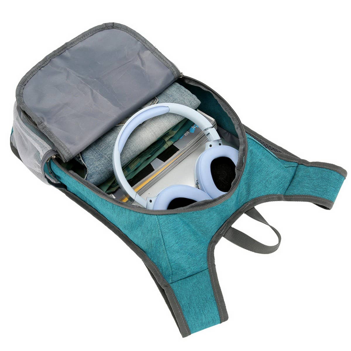 FOLDABLE WATERPROOF CYCLING BACKPACK WITH PRINT_CWAB5455