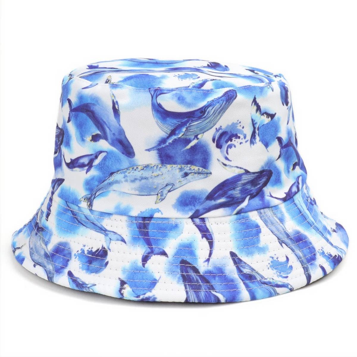 NEW OCEAN ANIMAL PATTERN BUCKET HAT_CWAH1545