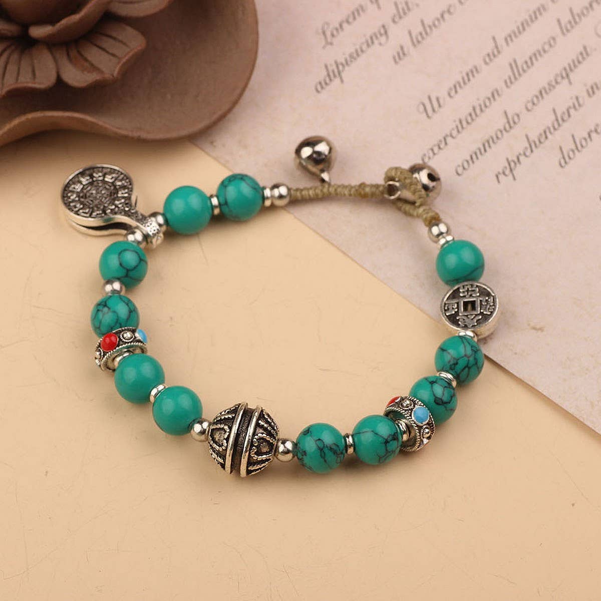 ETHNIC STYLE NICHE DESIGN RETRO BRAIDED BRACELET_CWAJE3961